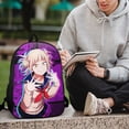 thumbnail image 6 of Himiko Toga Printed Backpack 17 Inch Shoulder Backpack Lightweight High-capacity Casual Daypack Bookbag, 6 of 8