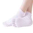 thumbnail image 4 of Solid Color Toe Socks (Adult Medium - Women's Shoe Sizes 5-10), 4 of 8