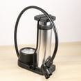 thumbnail image 5 of Toyvian Lightweight Aluminum Floor Pump for Bike with Two Valve Nozzle and Stable Handle, 5 of 8