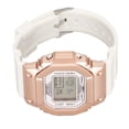 thumbnail image 3 of Reloj Electrónico Impermeable Casual Elegante Bling Bling Deportivo Digital con Luz para Hombres Mujeres Estudiantes Oro Rosa Blanco, 3 of 12