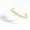 Rose Gold, variant on Daughter of the King Christian Cross Cuff Bracelet, Baptism or Confirmation Gift