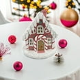 thumbnail image 4 of Holiday Time TT Pink Resin House, 4 of 4