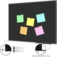 thumbnail image 4 of JILoffice Magnetic Chalkboard for Wall 48" x 36" Black Chalk Board Dry Erase with Black Aluminum Frame, 4 of 6