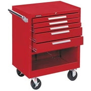 KENNEDY 275R 10299 ROLLER CABINET 5 DRAWER SMOOTH RED