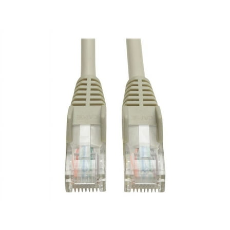 Tripp Lite 30ft Cat5e 350MHz Snagless Molded Patch Cable (RJ45 M/M) - Gray