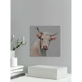 thumbnail image 3 of Parvez Taj Mischievous Cow Canvas Wall Art, 3 of 7