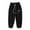 Black, variant on Edvintorg Boys Athletic Pants Toddler Jogger Pants Kids Girls Cotton Elastic Waist Trousers with Pocket Winter Baby Sweatpants 2-12Years Children's Clothing