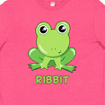 thumbnail image 4 of Inktastic Ribbit Cute Green Frog Youth T-Shirt, 4 of 5