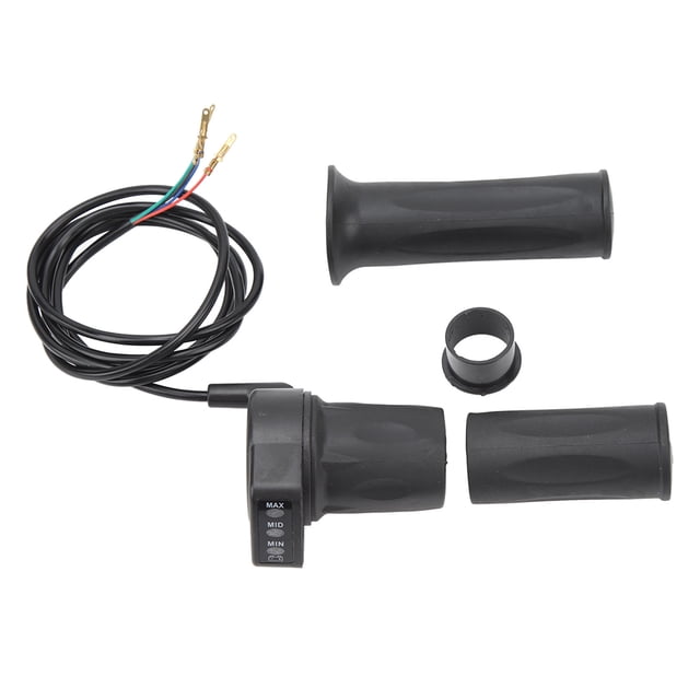 Empuñadura de acelerador giratoria Bling Bling para bicicleta eléctrica