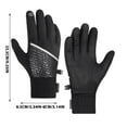 thumbnail image 3 of CxhicLuv Winter Cycling Gloves Windproof, Anti-Slip, Touch-Screen Outdoor Sports Warm Gloves – Ideal for Cycling, Fishing, Cold-Weather Activities, Suitable for Cyclists, Black, 3 of 3