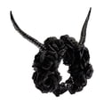 thumbnail image 2 of Diadema de Cuerno de antílope Yinane decoración gótica para disfraz de mujer Halloween 18 cm, 2 of 8