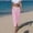 *Pink, variant on ClodeEU Women's Striped Drawstring Elastic Waist Capri Pants with Pockets,Casual Cropped Trousers Khaki,Womens Plus XL