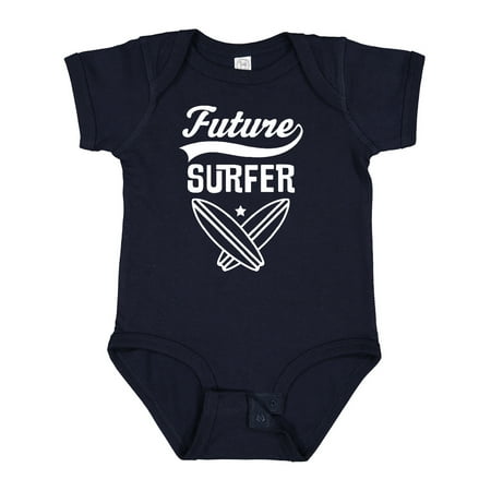 

Inktastic Surfing Future Surfer Gift Baby Boy or Baby Girl Bodysuit