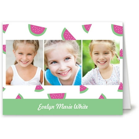 Watermelon Madness Thank You Card