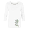 thumbnail image 4 of LiMoi Tshirts Shirts for Women Y2k Plus Size Tops for Women 3/4 Sleeve Plus Size Shirt T Shirts for Women Graphic My Items, 4 of 4