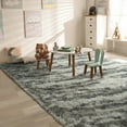thumbnail image 2 of Ultrug Fluffy Shag Rug Bedroom Area Rugs for Living Room Nursery Plush Soft Carpet Home Decor,6'x9',Black, 2 of 7