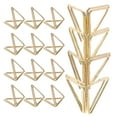 thumbnail image 6 of NIYANGLE 30Pcs Golden Paper Clips for Table Number and Memo Holding, 6 of 8