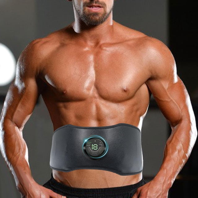 Cinturón tonificador abdominal Sharpla 6 modos 18 niveles USB