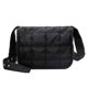 thumbnail image 5 of Bolso sencillo, bolso de mano a cuadros, bolso cruzado, bolso informal de color liso, 5 of 5