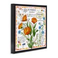 thumbnail image 3 of Stupell Industries French Country Country Herb Uses Black Floating Frame Canvas Art, 18 x 18, by Jane Maday, 3 of 8