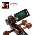 thumbnail image 3 of Multi Function Clip On Tuner Automatic Tuning Mode for Violin Viola Cello Double Bass Chromatic with LCD Display, 3 of 7