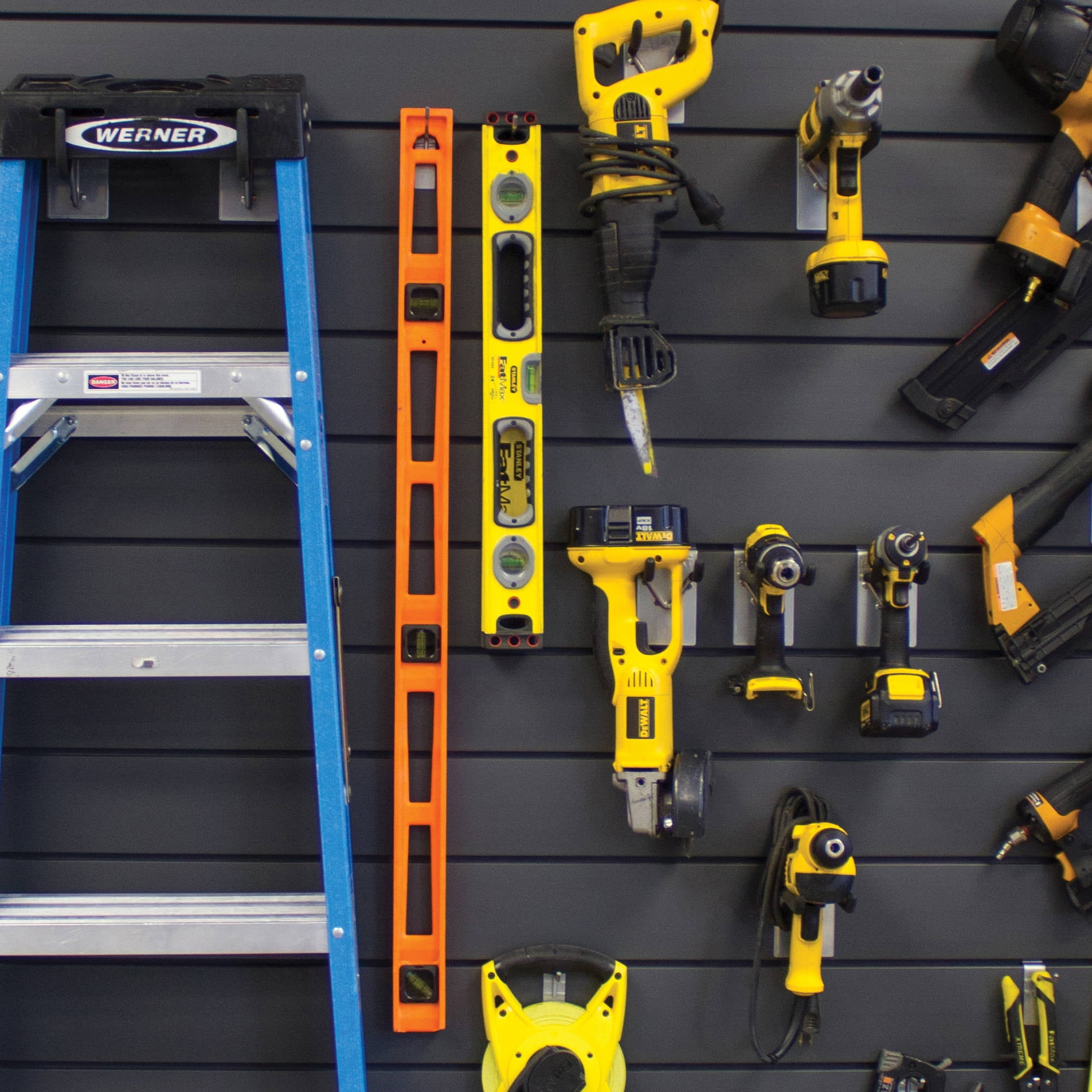 Proslat Wall Panel 4' x 4' Section, Charcoal