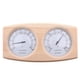 thumbnail image 1 of Termómetro de sauna 2 en 1 Termómetro higrómetro de madera Termómetro Higrómetro Accesorios de sauna de vapor, 1 of 5