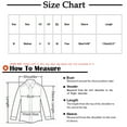 thumbnail image 3 of Enjoytime Jackets for Women Solid Color Long Sleeve Open Front Cardigan Fall Winter Warm Casual Loose Long Coat Women, 3 of 5