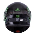 thumbnail image 4 of Casco Roda Rush Negro Verde Color Bones Mica Humo Abatible Svs multicolor M, 4 of 6