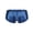 Blue1, variant on Men's Solid Color Yoga Briefs Low-Waisted Breathable Semi-Fitted Moisture-Wicking Workouts & Fitness Activewear Underpant