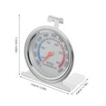 thumbnail image 2 of Raindrops Stainless Steel Oven Thermometer with Easy Read Dial for Accurate Temperature Measurement in Cooking, 2 of 6