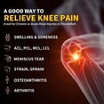 thumbnail image 4 of 2pcs Unisex Compression Knee Sleeves - Knee Support & Protection for Basketball, Running, Cycling & All Sports, 4 of 8
