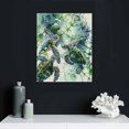 thumbnail image 5 of Nawypu Ocean Sea Turtle Decor Wall Art Nautical Bathroom Pictures Green Bathroom Decor Coastal Canvas Painting Framed Artwork for Bathroom Living Room Bedroom, 5 of 5