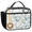 Black, variant on Jiaoprinted Insulated Lunch Box for Adults, Winter Deer Reusable Cooler Lunch Tote with Detachable Handle, Watercolor Deer Family Leakproof Lunch Bag