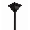 thumbnail image 2 of Meyda 166514 6 in. Square Mission Hill Top Pendant, Solar Black Powedercoat, 2 of 7
