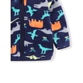 thumbnail image 7 of WIBACKER Toddler Kids Polar Fleece Warm Jacket Baby Boys Autumn Winter Zip Coat Stand Collar Outerwear - 1Pcs Dinosaur, 7 of 7