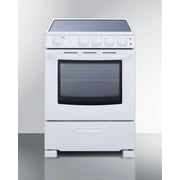 24" Wide Electric Smooth-Top Range