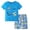 V11 Blue, variant on Kaprioy Boys Summer Outfits Baby Boy Summer Clothes 12 18 24 Month 3T 4T 5T Toddler Boy Outfits Dinosuar Set