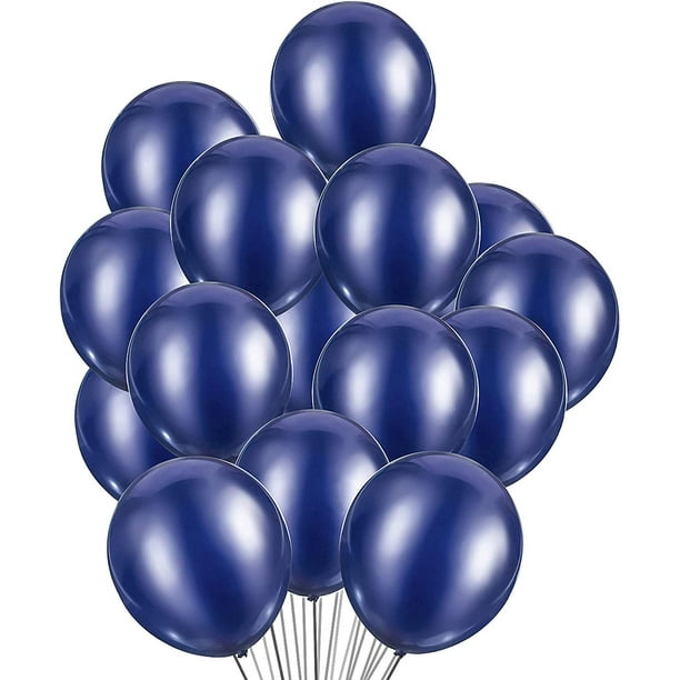 Ballons - Métal - Age - lot de 6 - Argenté
