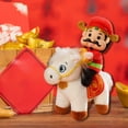 thumbnail image 4 of Juguete de caballo dios de la riqueza de Año Nuevo, muñeco de caballo dios de la riqueza de dibujos animados, estilo chino Estilo B, 4 of 9