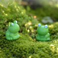 thumbnail image 3 of 10Pcs craft Terrarium Figurine Resin Landscape Frog, 3 of 8