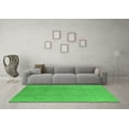 thumbnail image 3 of Ahgly Company Indoor Rectangle Oriental Green Industrial Area Rugs, 2' x 3', 3 of 4