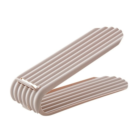 

1Pc Space-Saving 2-Layer Shoe Rack Shoe Adjustable Shoe Rack ZX4
