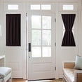 thumbnail image 1 of Cortinas laterales con aislamiento térmico gris para puertas francesas, paneles de privacidad, 25 pulgadas de ancho x 40 pulgadas de largo, 1 panel, 1 of 6