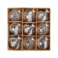 thumbnail image 1 of Inteprter Juego de decoraciones navideñas de 9x PET, duraderas y llamativas para las fiestas, adornos que no se dañan fácilmente Kits de decoración para fiestas Estilo 4, 1 of 6