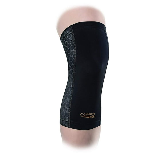 Copper Fit Copper-infused Freedom Knee Compression Sleeve, 14"-16", Large