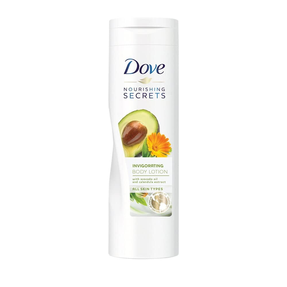 DOVE NOURISHING SECRETS INVIGORATING RITUAL BODY LOTION WITH AVOCADO OIL AND CALENDULA EXTRACT Pack of 12
