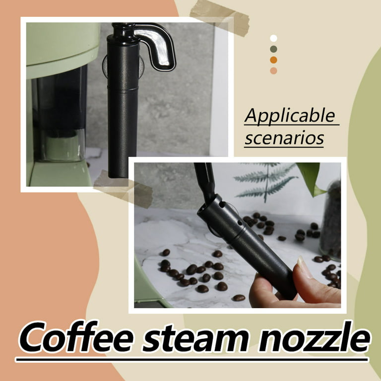 Dido Cafe Portable Coffee Machine Reusable Washable Steam Tube Nozzle  Coffee Maker Attachment Replacement for Delonghi ECO310/ECO710 Inner Tube 