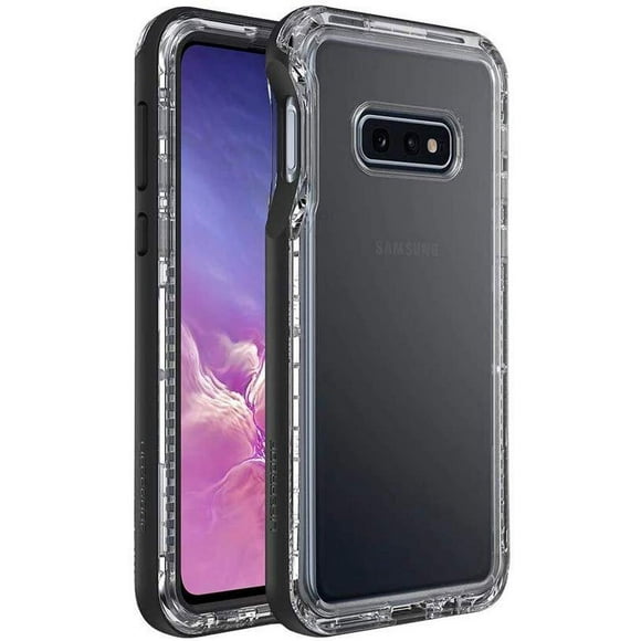 Lifeproof Next Series Étui pour Samsung Galaxy S10e - Emballage en Vrac - Cristal Noir Transparent