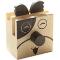 thumbnail image 5 of Portalápices de madera Brillar alce/gato/cachorro organizador de almacenamiento ordenado Electrónica, 5 of 5